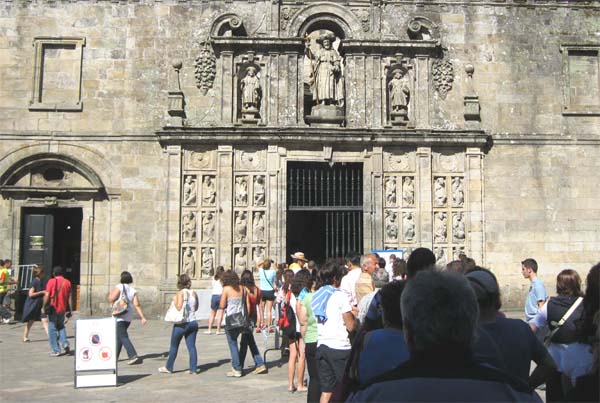 Puerta Santa : Cathédrale de Santiago.